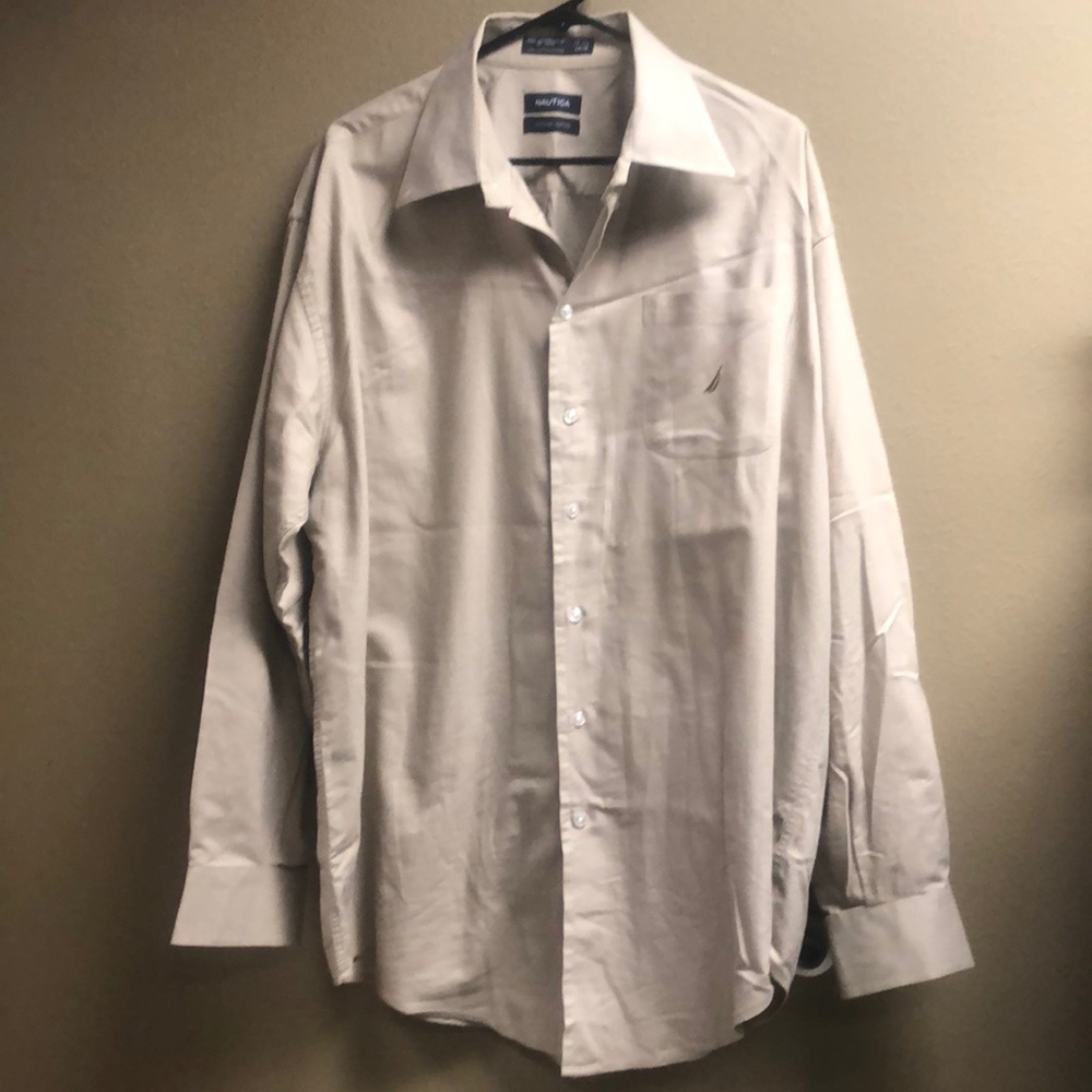 Nautica Long Sleeve Dress Shirt
